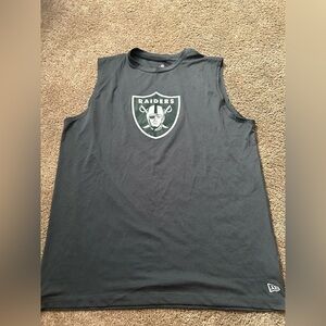 NFL Team Apparel Gray Shirt Las Vegas raiders size XL